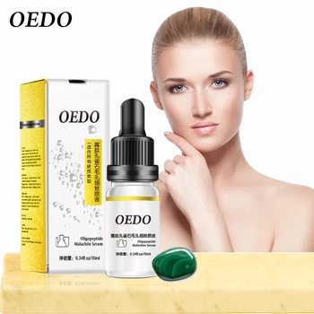 OEDO Formindske Porer Oligopeptide Malakit Liquid Face Serum Kridtning Plante hudpleje Anti Aging, Anti Rynke Creme 10ml 2
