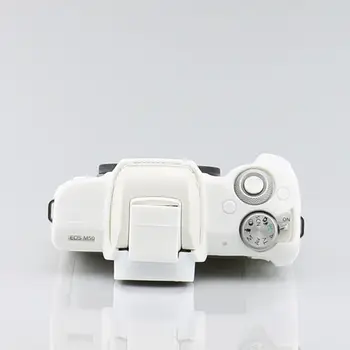 OOTDTY Blød Silikone TPU Skin karrosseri Beskyttende Dække Slid-Resistente Stødsikkert Kamera Tilbehør til Canon EOS M50 0