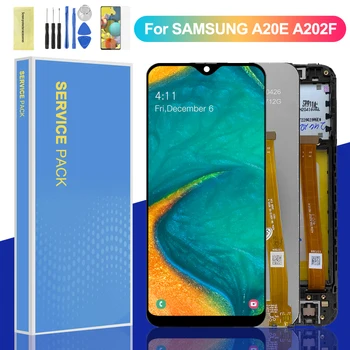 Oprindelige Display For Samsung Galaxy A20e A202 A202F LCD-Skærm Touch screen Digitizer Assembly Reservedele 3