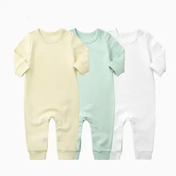 Orangemom 2018 babytøj af høj kvalitet, økologisk Bomuld-Romper Buksedragt med Lange Ærmer i bomuld baby pige tøj til nyfødte 1