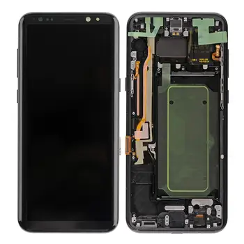 ORIGINAL AMOLED S8Plus LCD-For SAMSUNG Galaxy Vise S8+ Plus G955U G955F Touch Screen Digitizer Med Døde Plet Dot punkt 3