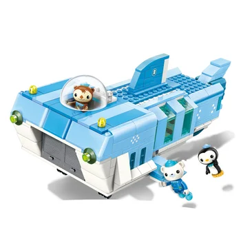 Original Octonauts Samlet Køretøj Action Figur Toy Barnacels Kwazii Peso Penguin Dashi Anelse Model Legetøj til Børn Gave 5