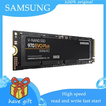 Original SAMSUNG 970EVO PLUS Solid State Disk 250GB 2TB 500GB-1TB M. 2 SSD Interne Harddisk til Bærbar Desktop PC Disk 4