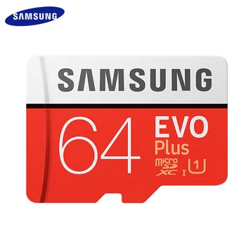 Original SAMSUNG EVO Plus Micro SD-Kort, SDXC-U1 64GB U3 128GB 256 GB 512 GB High Speed Hukommelseskort Til Telefonen/Kameraet 4