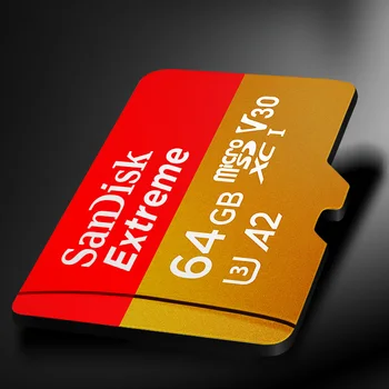 Original SanDisk Micro SD-64gb Carte sd-32gb tarjeta kaart Cartao de Memoria TF Hukommelseskort 256 gb 128gb microsdh microsd-64 gb 3411