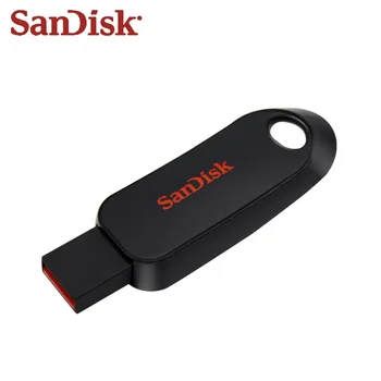 Original SanDisk USB 2.0 hukommelsesnøgle 32GB, 64GB 16GB Flash-Drev Mini-Sort U Stick lagerenhed Til Computer 1