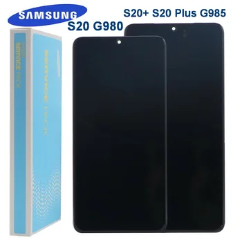 Original Skærm Til Samsung Galaxy S20 G980 G980F G980DS Skærmen S20+ S20 Plus G985 G985F LCD-Touch Screen Digitizer+sorte pletter 1