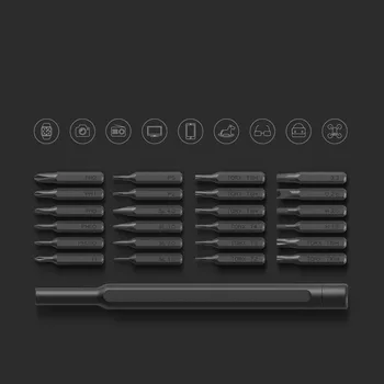 Original Xiaomi Mijia Wiha 24 i 1 Skruetrækker Kit Daglig Brug Magnetiske Bits Reparation Værktøjer Alluminum Max Mijia skruetrækker Sæt 1