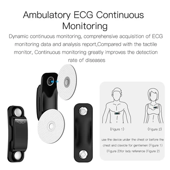 P10 Smartband blodtryk smart armbånd 24-timers dynamisk pulsmåler PPG ' s EKG-smart armbånd aktivitet, fitness tracker 5
