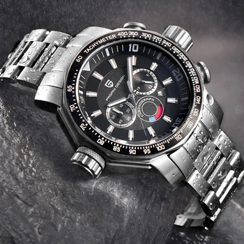 PAGANI DESIGN Mænds ure kvarts business armbåndsur mænd luksus fuld stål chronograph store dial sport watch mode mænd 2020 3