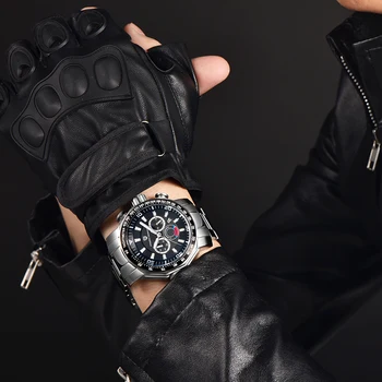 PAGANI DESIGN Mænds ure kvarts business armbåndsur mænd luksus fuld stål chronograph store dial sport watch mode mænd 2020 4