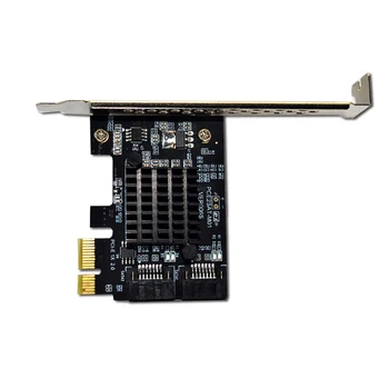 PCI-E SATA 1X 4X 8X 16X PCI-E-Kort PCI-Express SATA 3.0-2-Port SATA III 6 gbps Udvidelse Adapter Plader med Marvel 9125 chip 0