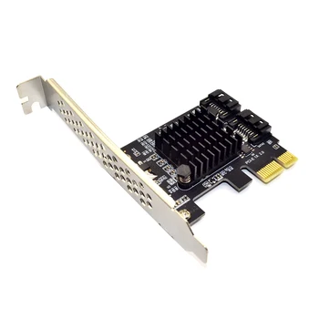 PCI-E SATA 1X 4X 8X 16X PCI-E-Kort PCI-Express SATA 3.0-2-Port SATA III 6 gbps Udvidelse Adapter Plader med Marvel 9125 chip 2