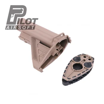 Pilog Airsoft Nylon HK416 Lager Minimalistisk Taktiske Fyldt Mil-Spec Black/Tan AR15 Komponenter Gel Blaster Til AEG/GBB PISTOL M4/M16 2