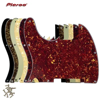 Pleroo Guitar-Dele - For OS er Standard 8 Skrue Huller 62 År Tele Telecaster Blank Guitar Pickguard Bunden Plade 3