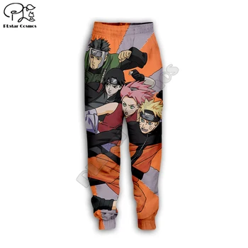 PLstar Kosmos Nyeste Naruto Kakashi dyr Bukser mænd Nyhed 3d cool Harajuku Bukser Fuld Hip Hop Sweatpants Dropship 38402