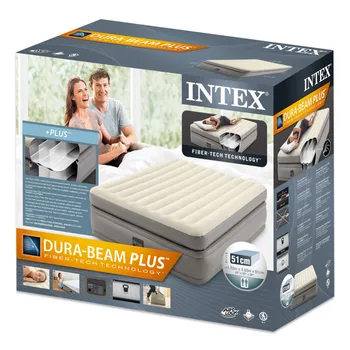 Prime Comfort Forhøjet INTEX dobbelt oppustelig madras 1