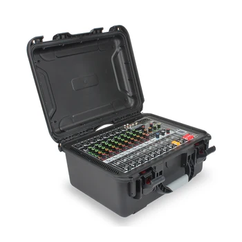 Professionel 8-vejs mixer med forstærker, høj effekt udendørs performance med Bluetooth-lyd-pakke 5546