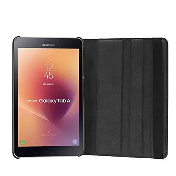 PU Læder taske til Samsung Galaxy Tab Et 8,0 2017 Dækning for SM-T380 SM-T385 T380 T385 8.0 tommer Tablet 360 Graders Roterende funda 4