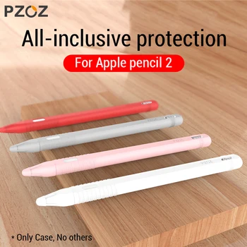 PZOZ For Apple Blyant 2 Tilfælde iPad Pro 2018 penalhus Tablet Touch Stylus Pen Beskyttende Dække Pose Bærbare blødt silikone Case 3