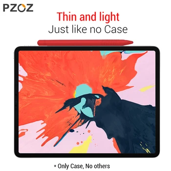 PZOZ For Apple Blyant 2 Tilfælde iPad Pro 2018 penalhus Tablet Touch Stylus Pen Beskyttende Dække Pose Bærbare blødt silikone Case 4
