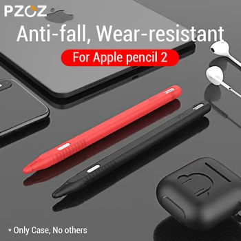 PZOZ For Apple Blyant 2 Tilfælde iPad Pro 2018 penalhus Tablet Touch Stylus Pen Beskyttende Dække Pose Bærbare blødt silikone Case 5