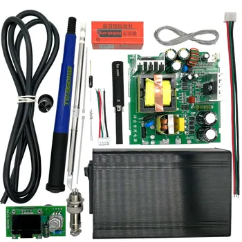 QUICKO STC T12 OLED Digital Lodning Station DIY kits Temperatur-Controller, ny version med 9501 Håndtere vibrationer skifte