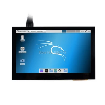 Raspberry Pi 4.3 tommer IPS LCD-800x480 USB-Kapacitiv Touch screen for Raspberry Pi 4B 3B+ 2B+ 4,3 tommer LCD-Multi mini-PC 2