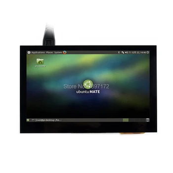 Raspberry Pi 4.3 tommer IPS LCD-800x480 USB-Kapacitiv Touch screen for Raspberry Pi 4B 3B+ 2B+ 4,3 tommer LCD-Multi mini-PC 5