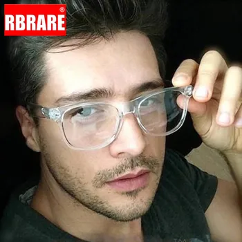 RBRARE Retro Briller Rammer Mænd Anti Blå Lys Briller Computer Kvinder Briller Ramme Optisk Transparent Gafas De Marca 0