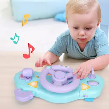 Realistisk El-Rat med Musik, Lyd, Lys, Uddannelsesmæssige Børn Toy Foregive Spille legetøj Føreren til at køre spil toy 1
