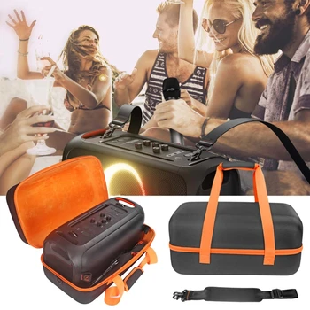 Rejser Bære Hard Case Cover Box Taske med Rem Til J-BL Partybox På farten Trådløs Bluetooth Højttaler 0