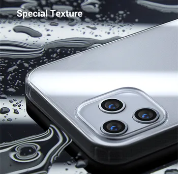 Remax Krystal-Serien Telefon-etui TPU Blødt Materiale Cover Protector Til iphone 12 12 Mini 12 Pro Pro MAX antal High Definition 1