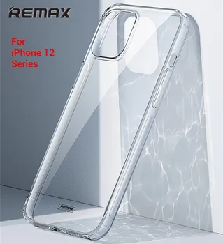 Remax Krystal-Serien Telefon-etui TPU Blødt Materiale Cover Protector Til iphone 12 12 Mini 12 Pro Pro MAX antal High Definition 4