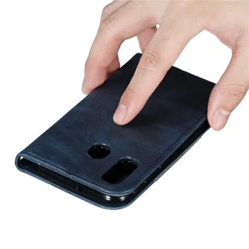 Retro Læder Magnetic Phone Case for Samsung Galaxy A40 A30 A50 A70 A10, A20 A10s A20s A30s A50s A70s A7 2018 Flip Wallet Cover 4