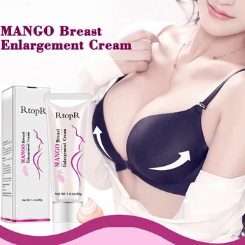 RtopR Brystforstørrelse Creme, Mango Øge Buste Effektiv Ful Elasticitet Forstærker Vækst Opstrammende Løft Bryst Body Cream 2