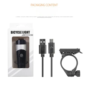 SAHOO Cykel LED-Lys USB Charge 2000mAH Batteri-Styret Vandtæt Perler CREE XML-2 Front Forlygte Cykling MTB Cykel Lys 15096