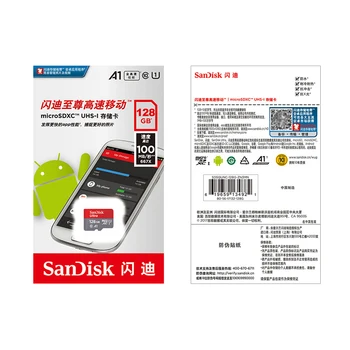SanDisk Oprindelige micro sd 512G 400G 256G 200G 128GB 64 GB-32 GB 16 GB TF hukommelseskort microsd class10 Oprindelige Produkt 1