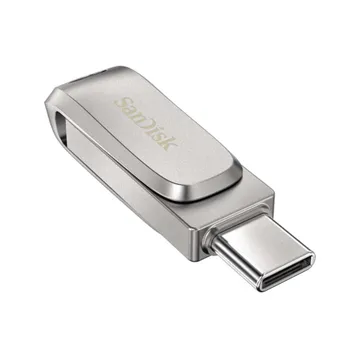 SanDisk SDDDC4 Ultra-Luxe USB 3.1 512 gb Flash-Drev Type C 256 GB Dual Pendrive 128GB 32GB, 64GB Metal Type EN OTG Flash-Drev 3
