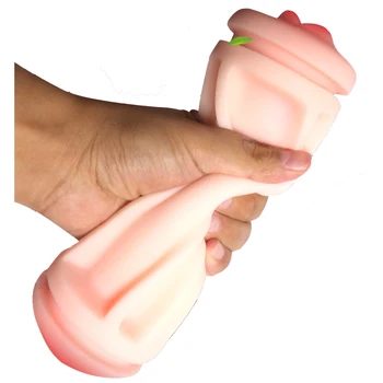 Sex Legetøj til Mænd Silikone Skeden Munden Erotisk Pocket Pussy Stramme Mundtlig Mandlige Masturbatior Dobbelt-Kanaler Vaginal Falske Maskine 2