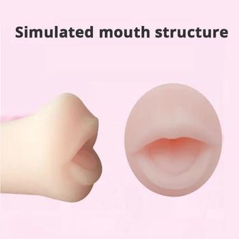 Sex værktøjer til mænd mandlige masturbator oral sex skeden fast fisse lomme vende formen lille mund sex legetøj voksen produkter køn dolll 0