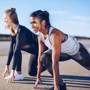 Sexet Mesh Patchwork Yoga Bukser Kvinder Fitness Trænings-Og Leggings Workout Sports Leggings Kvindelige Push Up Aktiv Slid Elastisk Slim Bukser 2