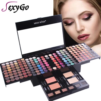 SexyGo 180 farve piano box makeup artist særlige øjenskygge plade Kosmetisk Tilfælde Blush & pulver kosmetiske taske & øjenbryn pulver 0