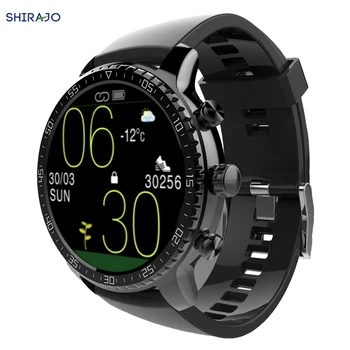 SHIRAJO 1,3 tommer Smart Ur til Mænd med Fuld Touch Fitness Tracker Blodtryk Smart Ur Kvinder GTS Smartwatch til Xiaomi 2