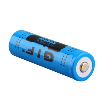 Sikker 18650 3,7 V 12000mAh Genopladeligt Li-ion Batteri til LED Lommelygte Lommelygte Rød Shell Lave Tilbagevendende Drift 2