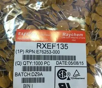 SIKRING RXEF135 X72 XF135 1.35 EN 72V PPTC SIKRING 50STK Gratis Fragt transistor, diode, RELÆ modul 0