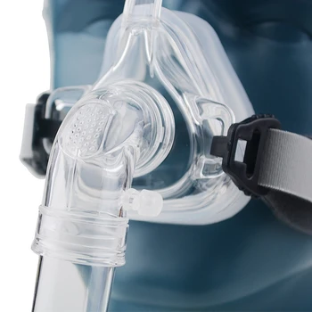 Silikone Nasal Maske CPAP-Maske Søvn Maske med Hovedbeklædning S/M/L Størrelse Forbind Slangen og Næse Egnet Til CPAP Maskine 2