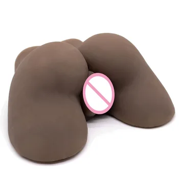 Silikone Røv sex toy skeden for mænd dobbelt kanal kunstig kusse falske anal erotisk mandlige masturbator sex shop 3D Realistisk røven 4
