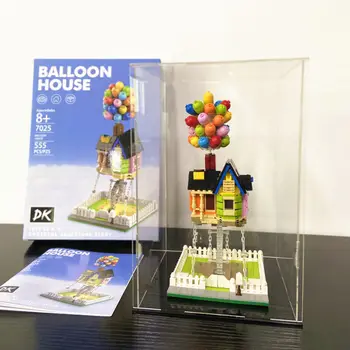 Skaberen af serien Ballon Hus byggesten 3D Model Mursten Svævende Ballon Hus Legetøj Til Drenge Julegave 9125