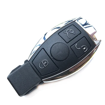 Smart key shell Fob For Mercedes W211 W222 W204 W210 W203 W221 For Benz A B C E S Klasse 3 Knapper Fjernbetjening Nøgle Case Cover 2